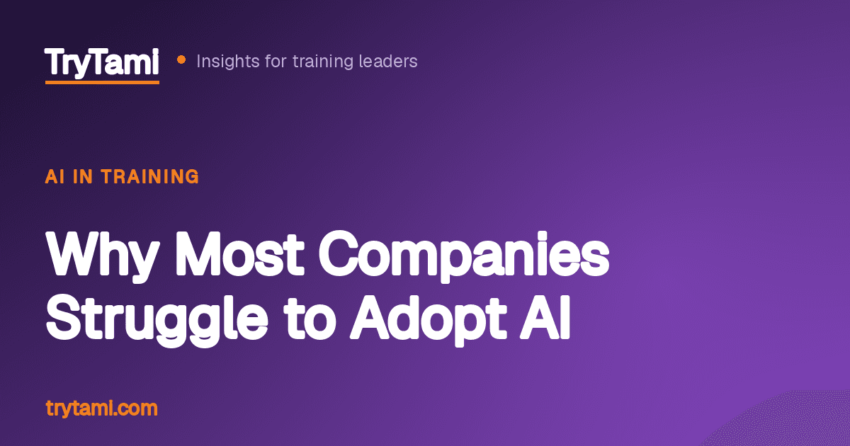 Why Most Companies Struggle to Adopt AI (and What Fixes It)