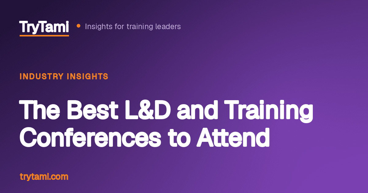 The Best L&D and Training Conferences to Attend