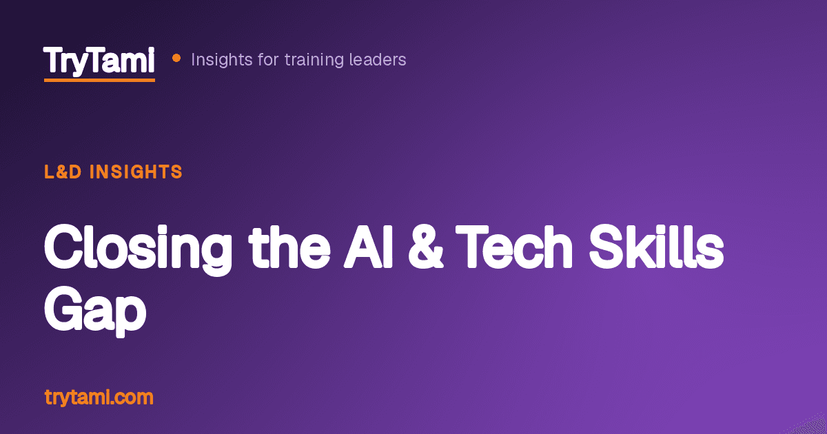 Closing the AI & Tech Skills Gap